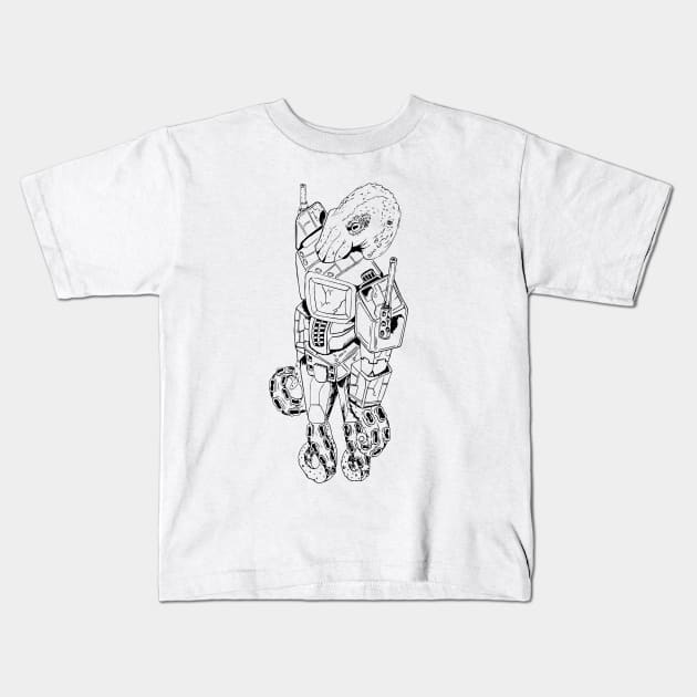 Octopus prime Kids T-Shirt by TimberleeEU